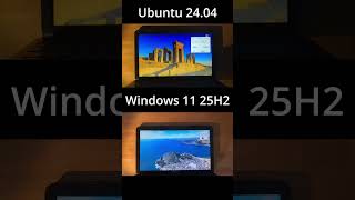 Windows Vs. Linux Battery Life  #pc #computers #laptops #linux #windows #shorts