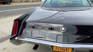 1968 ELDORADO BLACK ON BLACK WWW.HOLLYWOODMOTORSUSA.COM