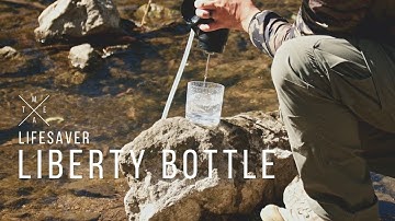 Safe drinking water ANYWHERE | LifeSaver Liberty Bottle Review | I Love this thing!