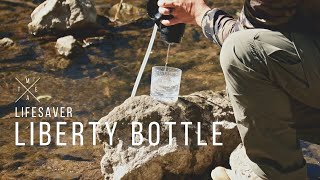 Safe drinking water ANYWHERE | LifeSaver Liberty Bottle Review | I Love this thing!
