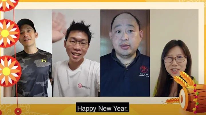 New Year's greetings to foreign workers from S. Iswaran and Josephine Teo