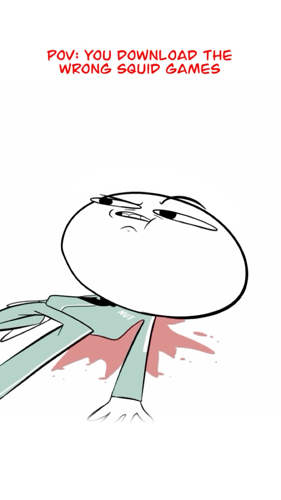 The Wrong Squid Games ? (Animation Meme) #shorts