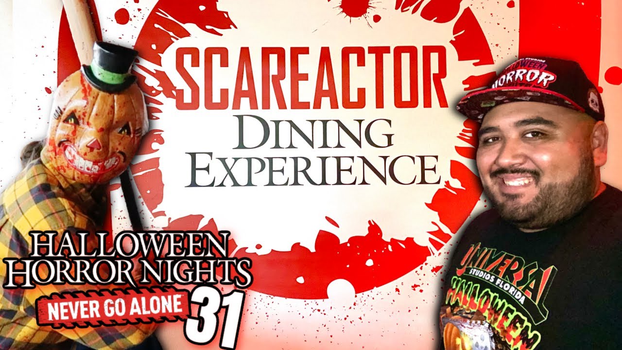 Scareactor Dining Experience 2022 Review! Halloween Horror Nights 2022