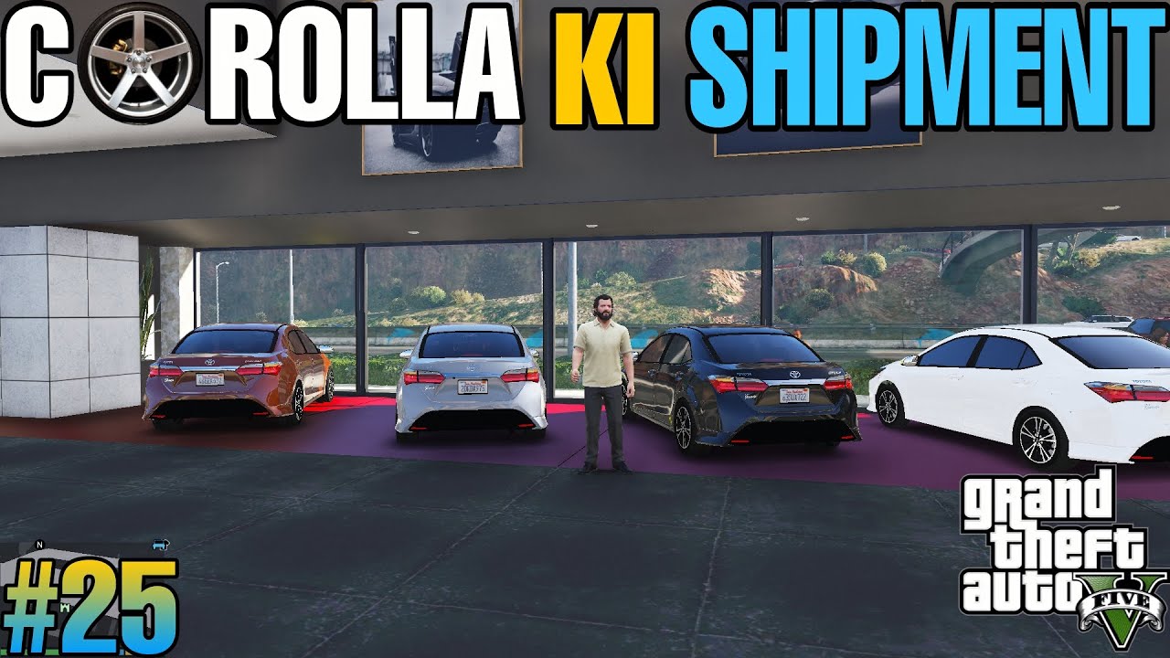COROLLA KI SHIPMENT | GTA 5 |DEVOKE GAMING