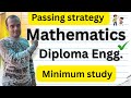 Basic mathematics , diploma first semester passing IMP questions