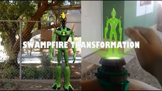 Full Ben 10 Alien Force - Swampfire Transformation News