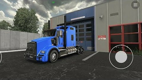 Universal Truck Simulator by DualCarbon - Testing UI Buttons, Testing Sounds & 1st Person Walk View