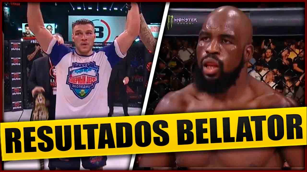 RESULTADOS BELLATOR 268: VADIM NEMKOV FINALIZOU ANGLICKAS / COREY ANDERSON DESTRUIU RYAN BADER