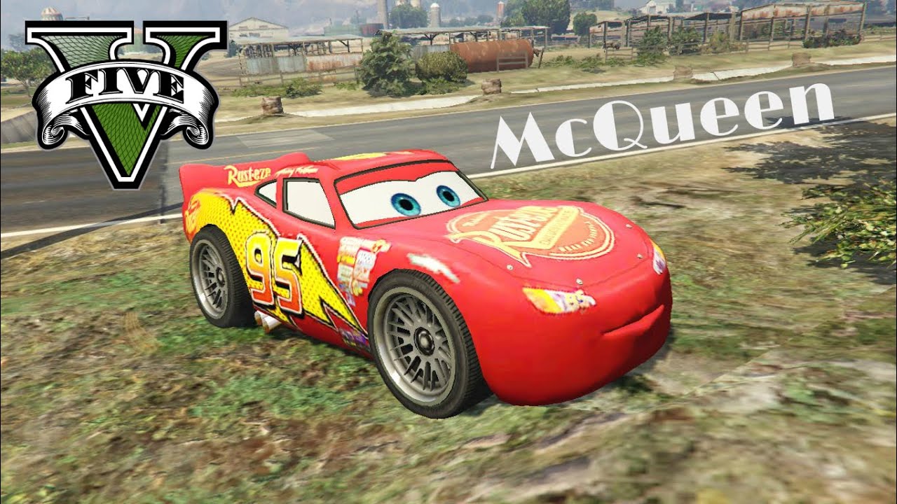 Lightning McQueen GTA V 5 [DOWNLOAD LINK] YouTube