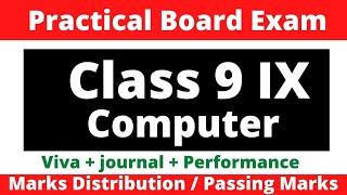 Class 9 IX Practical Computer Board Exam Detail | How to perform practical Exam Karachi Sindh board