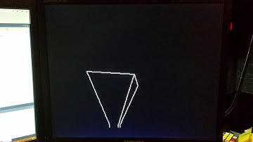 First 3d shape on samD51 vga output