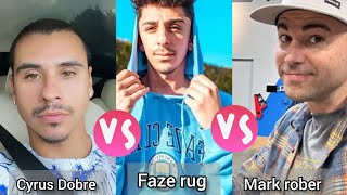 Cyrus Dobre Vs Faze rug Vs Mark rober lifestyle comparison 2024