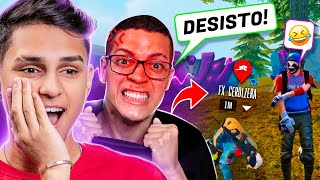 DESISTIRAM DA PARTIDA E LEVEI A MELHOR!!