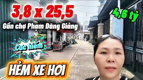 Bán nhà đường  Lê Trọng Tấn, Bình Tân, hẻm xe hơi thông,  96m², 3PN,  sát Aeon, h.Đông Bắc 