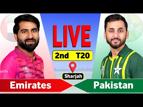 Pakistan vs UAE 2nd T20 Match | PAK vs UAE Live Scores & Commentary