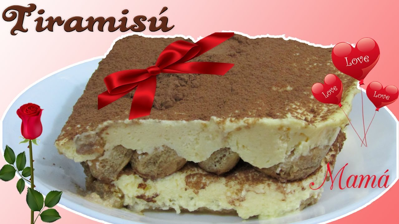 Tiramisú Postre Italiano | ¡Una Deliciosa Receta!