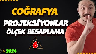 Projeksi̇yon Yöntemleri̇ Ve Ölçek Hesaplama 39 Günde Tyt Coğrafya Kampi-6 2025
