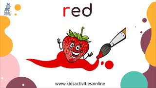 Phonics sounds: Learning Letter R and /r/ Sound