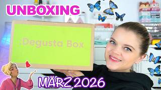 DEGUSTA BOX MÄRZ 👌🏼 ES LOHNT SICH! 😍 UNBOXING