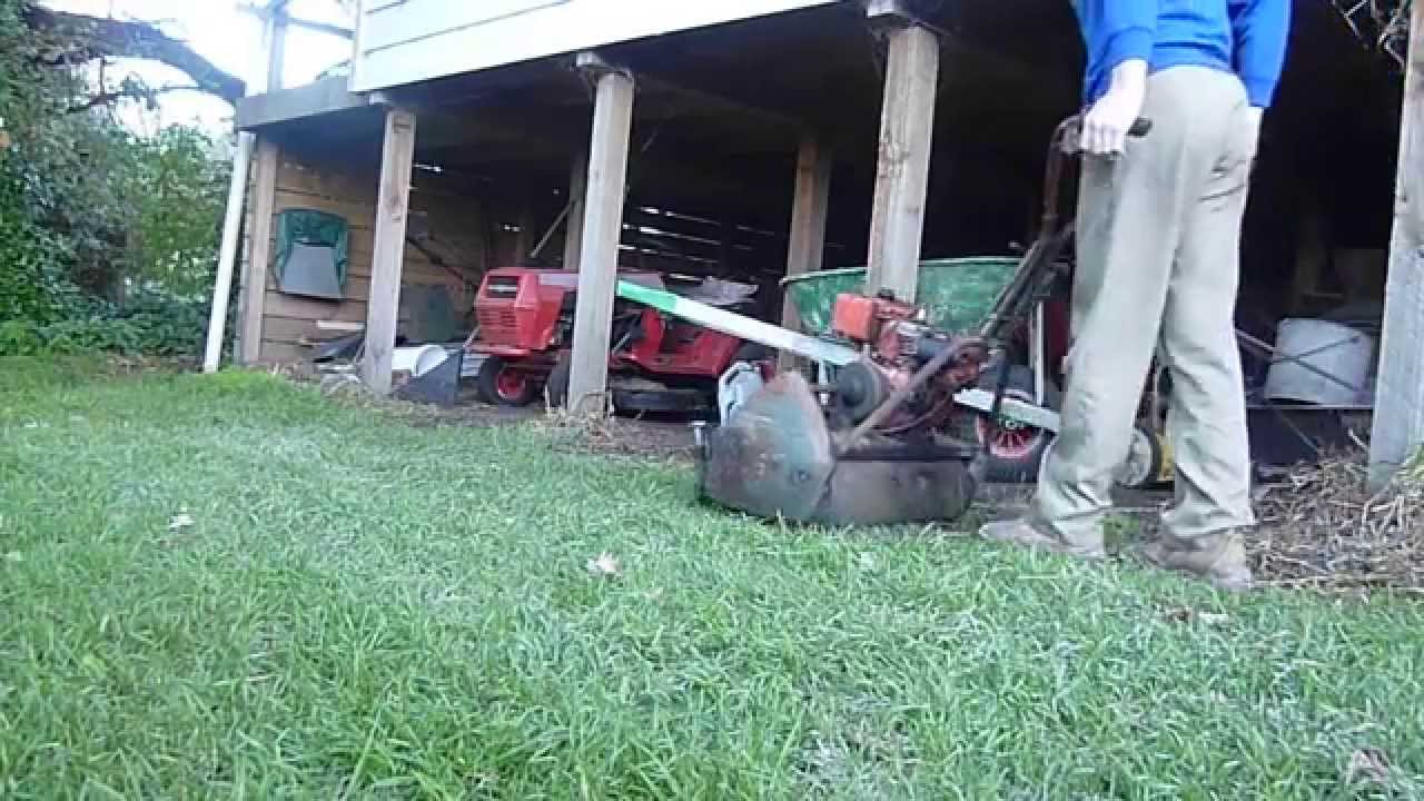 scott bonnar reel mower YouTube scott bonnar reel mower YouTube