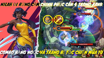 Nilah đi rừng cầm chinh phục cân 4 là dễ ở phiên bản 4.3|Liên minh huyền thoại: tốc chiến #tocchien