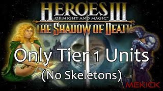 Heroes of Might and Magic III: Tier 1 Units Only 1v7 FFA (200%) [NO SKELETONS]