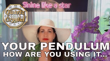 YOUR PENDULUM AND HOW YOU ARE USING IT ... THE MATRIX, QUARTZ CRYSTAL
