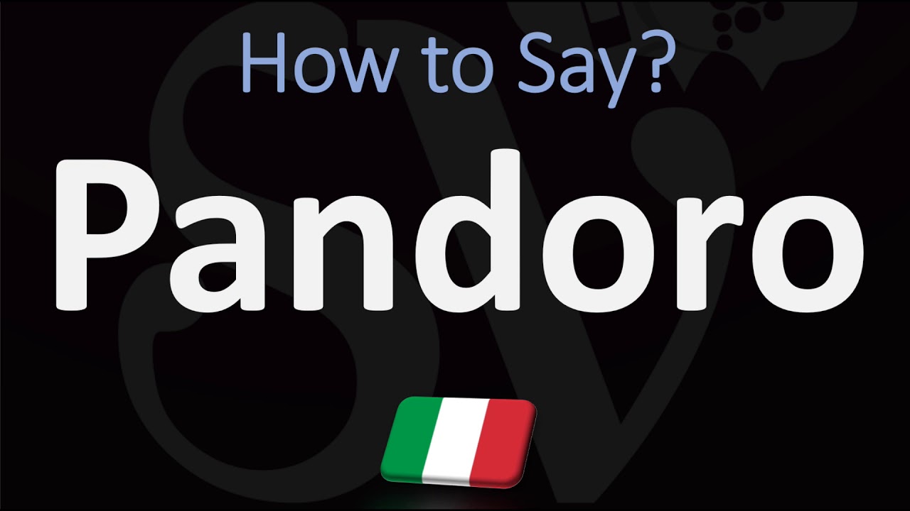 How To Pronounce Pandoro Correctly Italian Dessert Pronunciation Italian Food