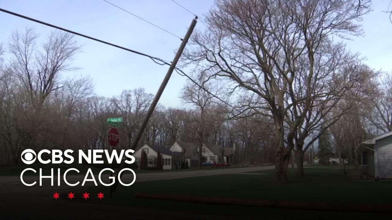 Thousands still without power in NW Indiana after Sunday storms - YouTube