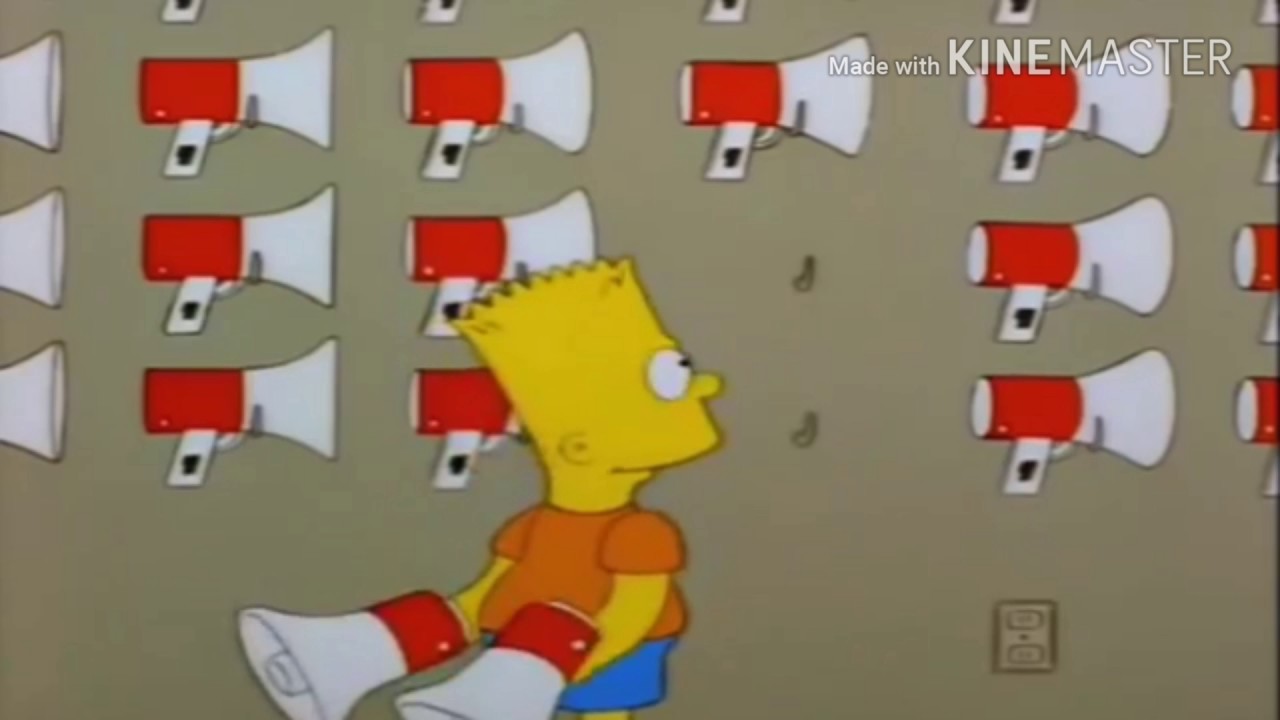 Bart Simpson Megaphone Says England Is My City Ft Nick Crompton Youtube