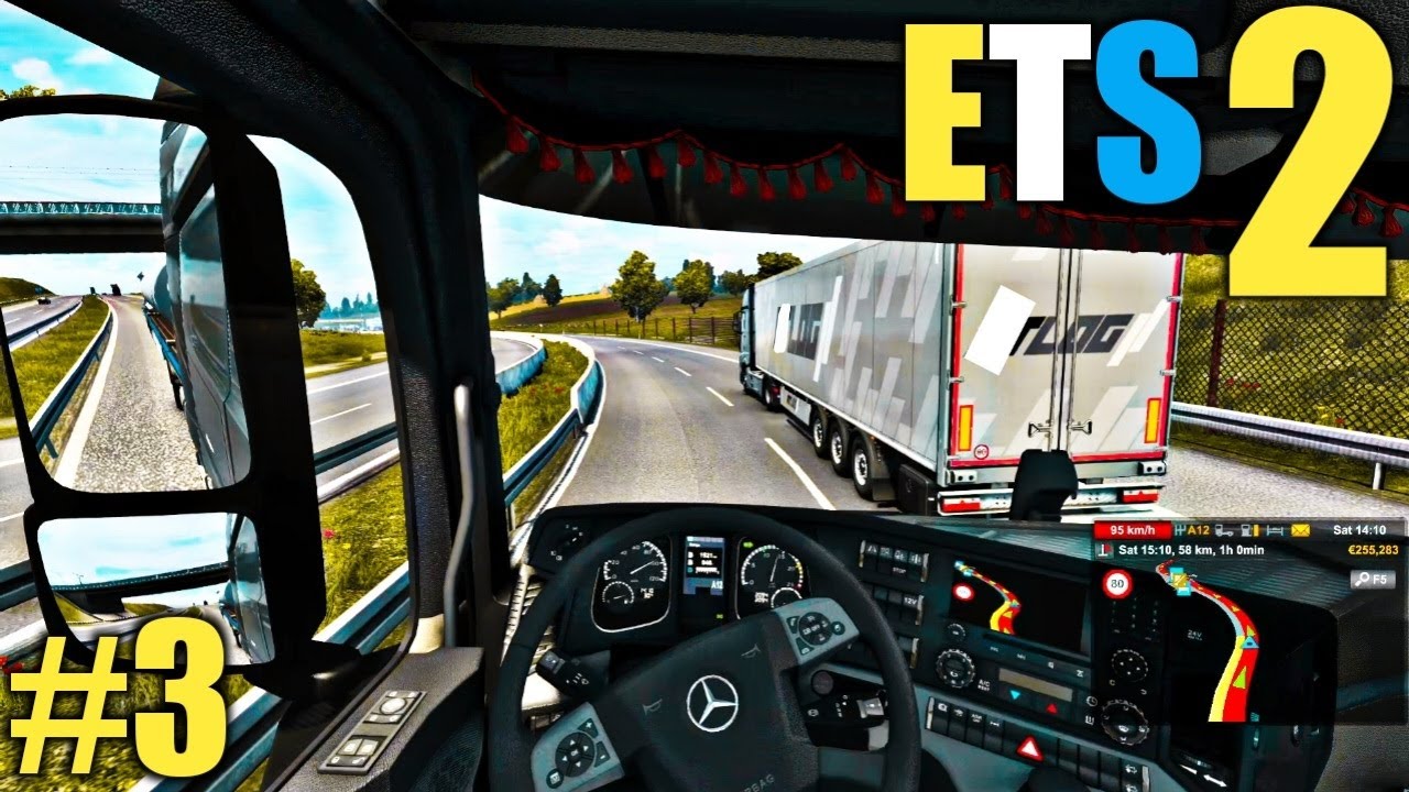 EURO TRUCK SIMULATOR 2 | NO COMMENTARY GAMEPLAY | 1200 KM WARSAW TO GDANSK | 
