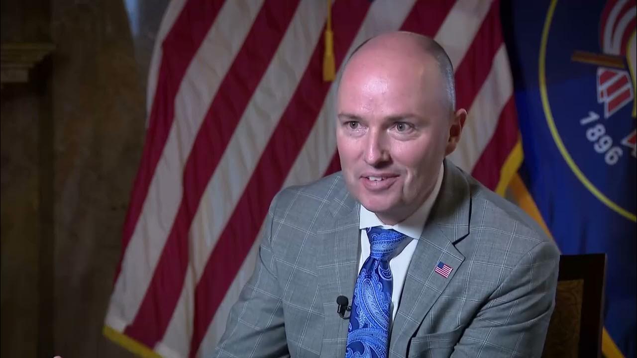 KSL TV's Lindsay Aerts talks with Gov. Cox about his legislative