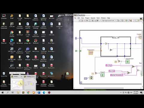 Assignment DAQ : Temperature Weather Station control using LabView