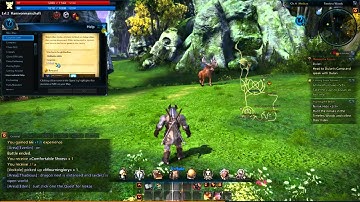 Tera open beta Warrior prolog + to lvl 4 part 1