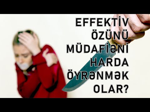 Video: Effektiv özünümüdafiə vasitələri