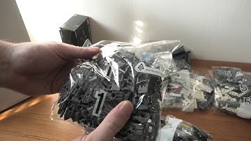 Unboxing Lego Technic Liebherr R 9800 Excavator SET 42100 4K