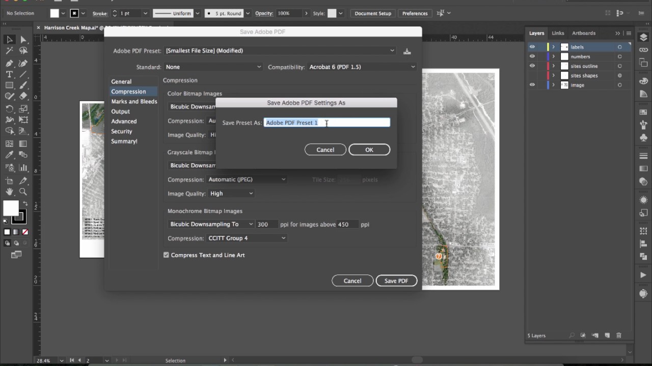 How To Save A Pdf From Adobe Illustrator Youtube