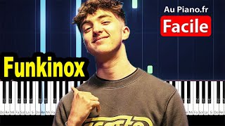 Inoxtag Funkinox ft.Kazzey Piano Cover Tutorial Instrumental Paroles (AuPiano.fr) видео