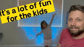 Its a lot of fun for the kids - AvatarControls Smart Curtain Lights Review