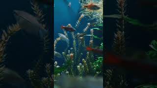 ???? sea undersea underseaworld blue fish jellyfish nemo coral coralreef