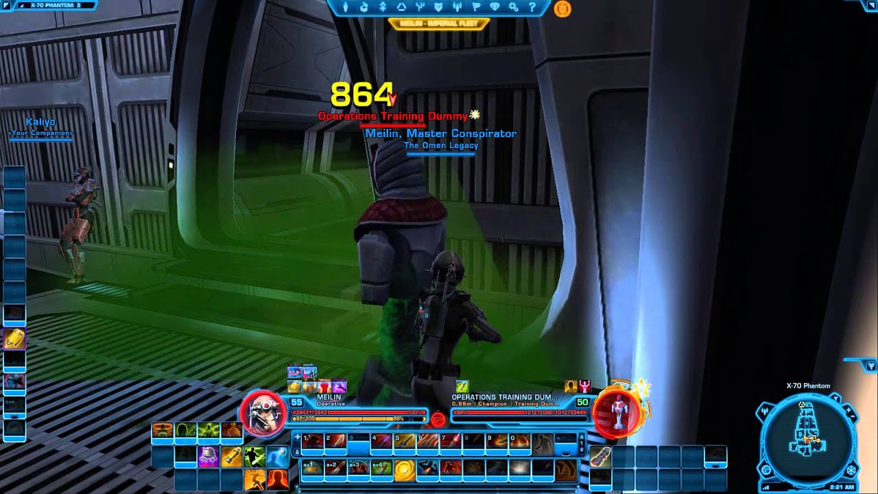 SWTOR: 2.0 Lethality Operative / Dirty Fighting Scoundrel - YouTube