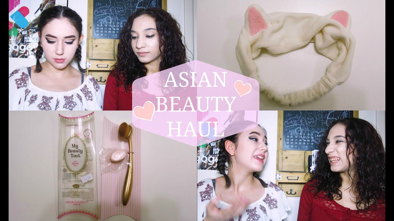 HUGE Asian Beauty Product Haul and Review (etude house, skin food, etc.)