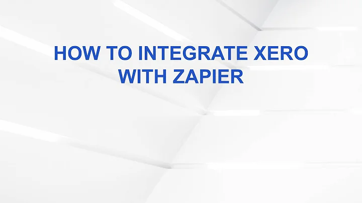 How to Integrate Xero with Zapier