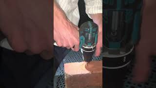How to use a Wall Plug on Brick  #diy #milwaukee8 #diyprojects #wallplug #homeimprovement
