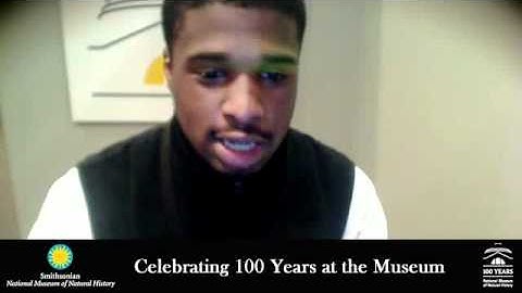 "I work at the Smithsonian.  I love it here."