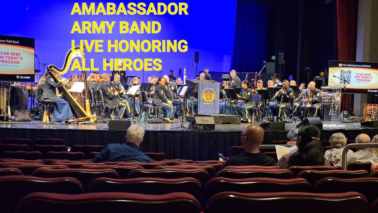 AMABASSADOR UNITED STATE OF AMERICA,ARMY BAND CONCERT 2023 YouTube