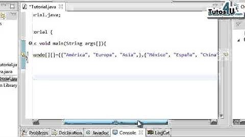 Array Multidimensional. Tutorial 31. Curso de Programación Java en Español.