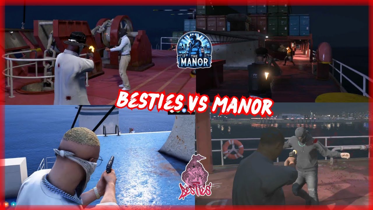 Besties Vs Manor For Cargo Ship | LoveMore Demon Mode (Multi Pov) | NoPixel 4.0 GTARP