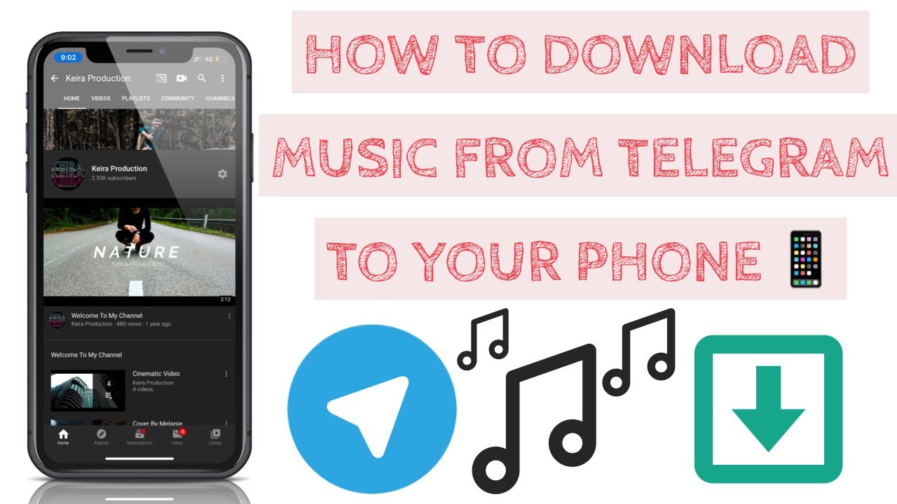 How To Download Any Music Using Telegram _ Trick | Telegram (VKM_Bots ...