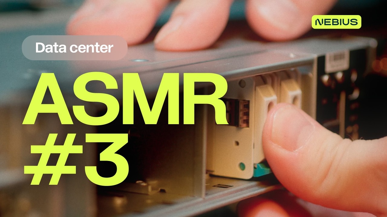 Data Center ASMR #3: Wiring the Server Inside Nebius